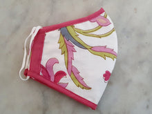 Load image into Gallery viewer, Pink Lily Cloth Mask Set of 2