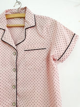 Load image into Gallery viewer, Blush Dot PJ Set
