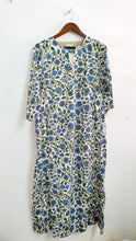 Load image into Gallery viewer, Blue Bird Floral Nightgown
