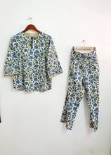 Load image into Gallery viewer, Blue Bird Tunic Set

