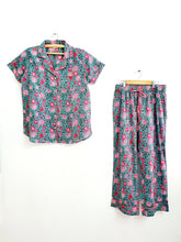 Load image into Gallery viewer, Lagoon Button down PJ set
