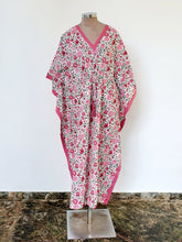 Load image into Gallery viewer, Pink Vines Caftan
