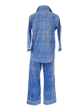 Load image into Gallery viewer, Blue Stripe PJ Set

