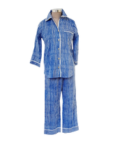 Load image into Gallery viewer, Blue Stripe PJ Set
