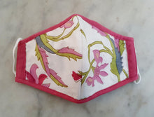 Load image into Gallery viewer, Pink Lily Cloth Mask Set of 2
