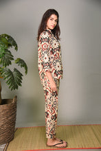 Load image into Gallery viewer, Ikat Print PJ Set
