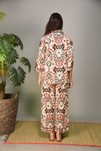 Load image into Gallery viewer, Ikat Print PJ Set
