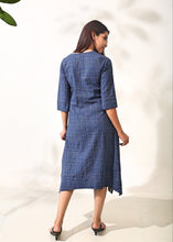 Load image into Gallery viewer, Indigo Slub Dress

