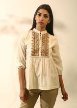 Load image into Gallery viewer, Embroidered Yoke Tunic
