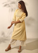 Load image into Gallery viewer, Embroidered Yoke Kurta
